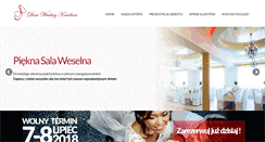 Desktop Screenshot of dom-weselny-karolina.pl