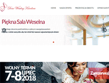 Tablet Screenshot of dom-weselny-karolina.pl